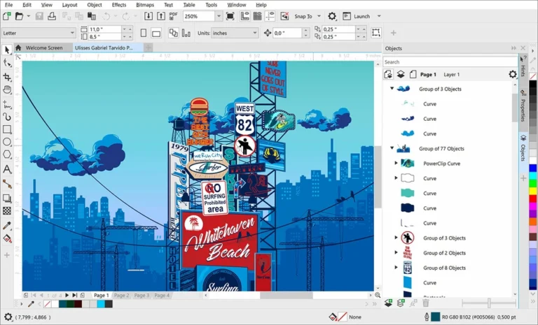 La gestion des impressions avec CorelDraw