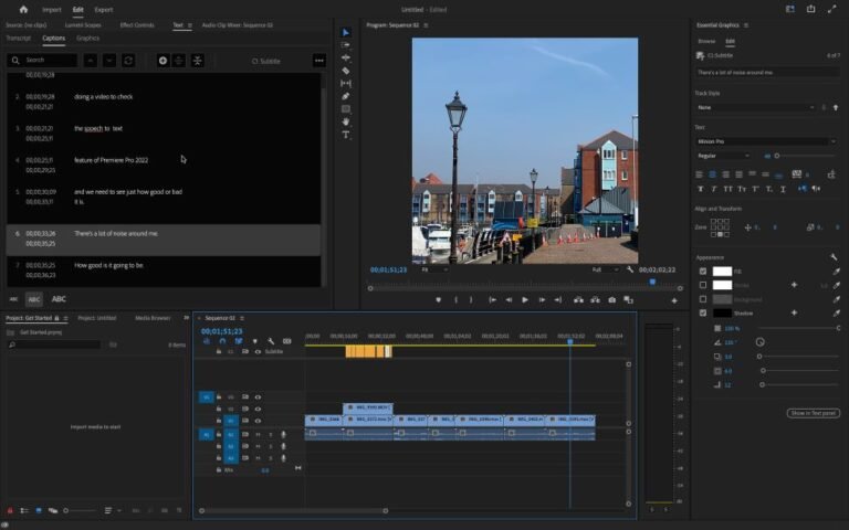 Montage video de clip avec Adobe Première Pro